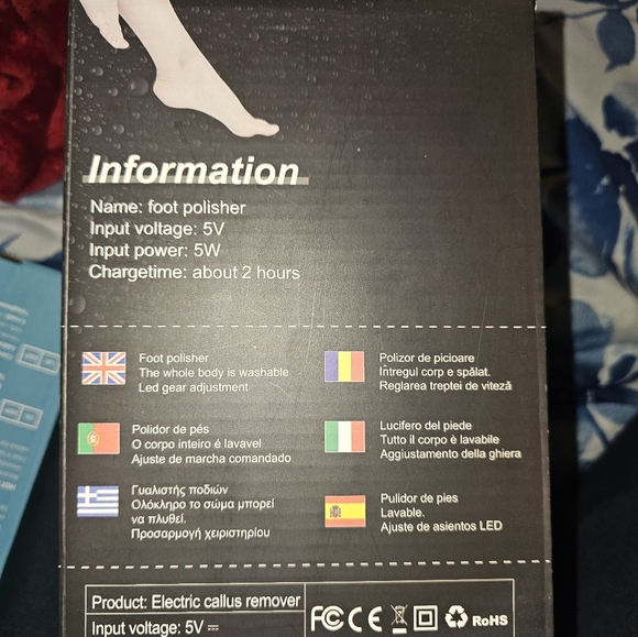 Foot Polisher / Electric Callus Remover - Picture 10 of 10